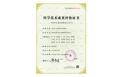 胜动集团公司20V190 大功率燃气发电机组通过国际先进水平鉴定