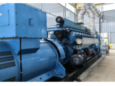 胜动2000kW瓦斯发电机组赋能煤矿绿色发展